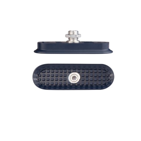 Fipa Flat vacuum cup oval 95x30 mm, NBR blue, fitting M14x1.5-male 130.95x30.156.1